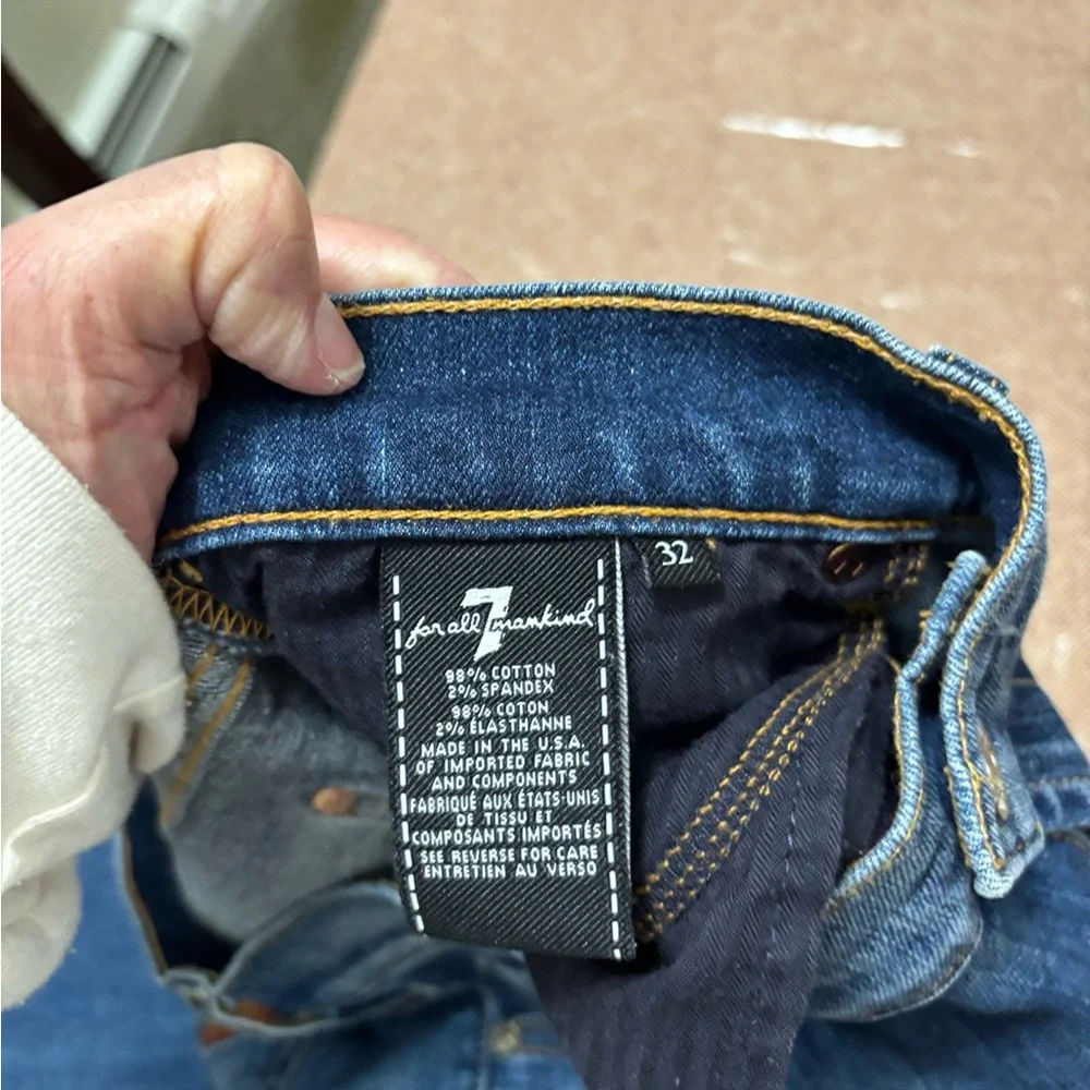 Free People Dark Blue Skinny Jeans - Picture 6 of 7